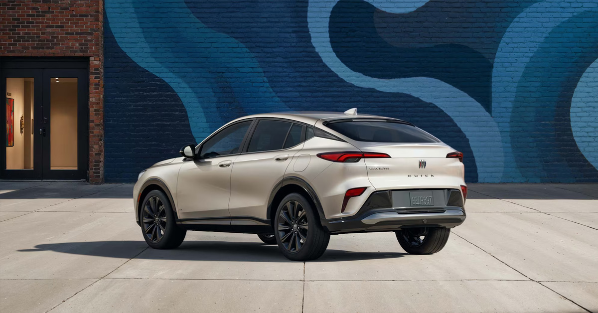 A 2026 Buick Envista parked outside a building