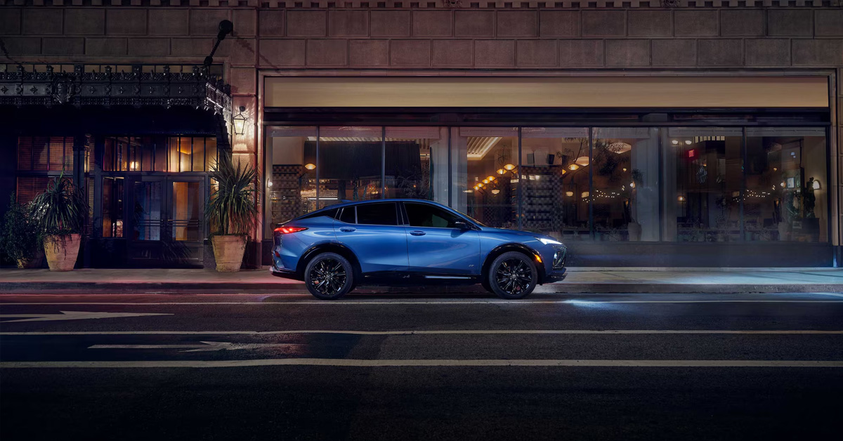 A 2026 Buick Envista on the road