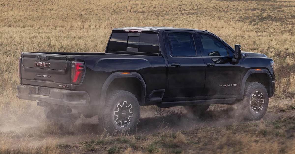 2026 GMC Sierra HD - Off-road trail driving
