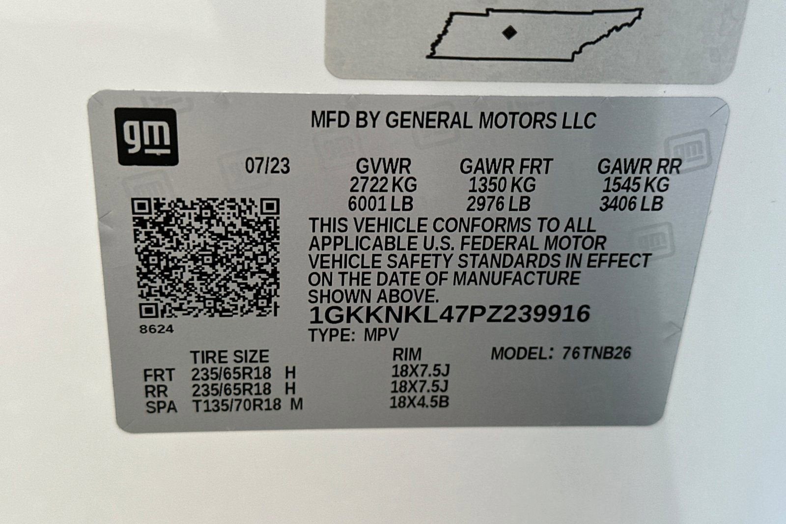 2023 GMC Acadia SLE