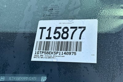 2023 GMC Canyon Elevation
