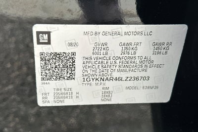 2020 Cadillac XT5 Luxury