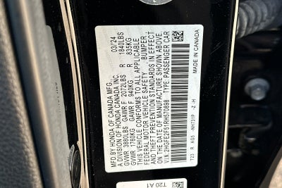 2024 Honda Civic Sedan Sport