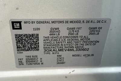 2021 GMC Terrain SLE