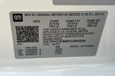 2024 GMC Sierra 1500 Elevation