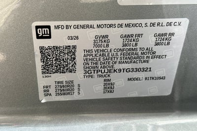 2026 GMC Sierra 1500 Elevation