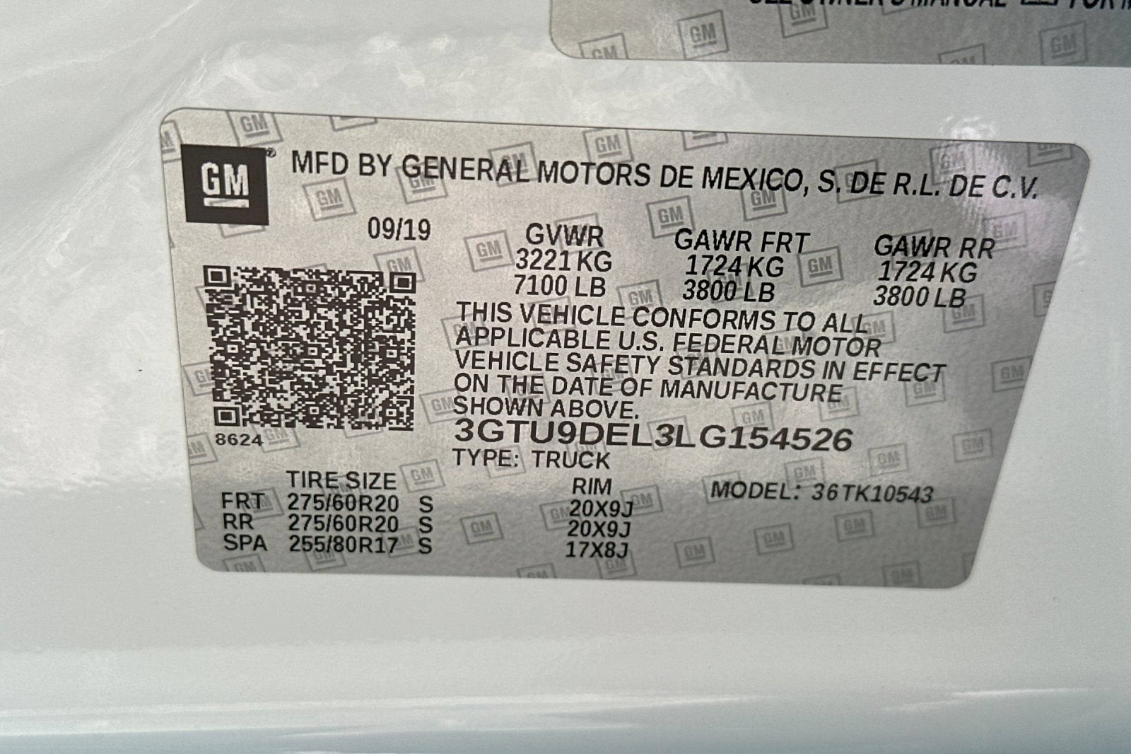 2020 GMC Sierra 1500 SLT