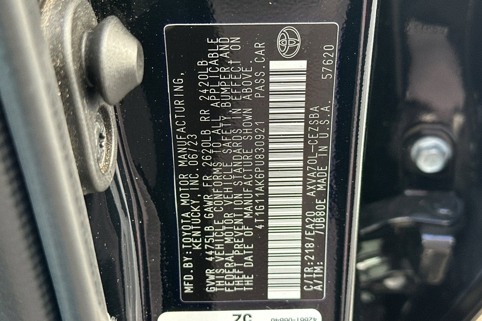 2023 Toyota Camry SE