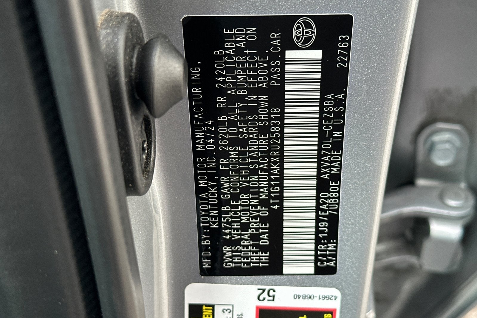 2024 Toyota Camry SE - Photo 36