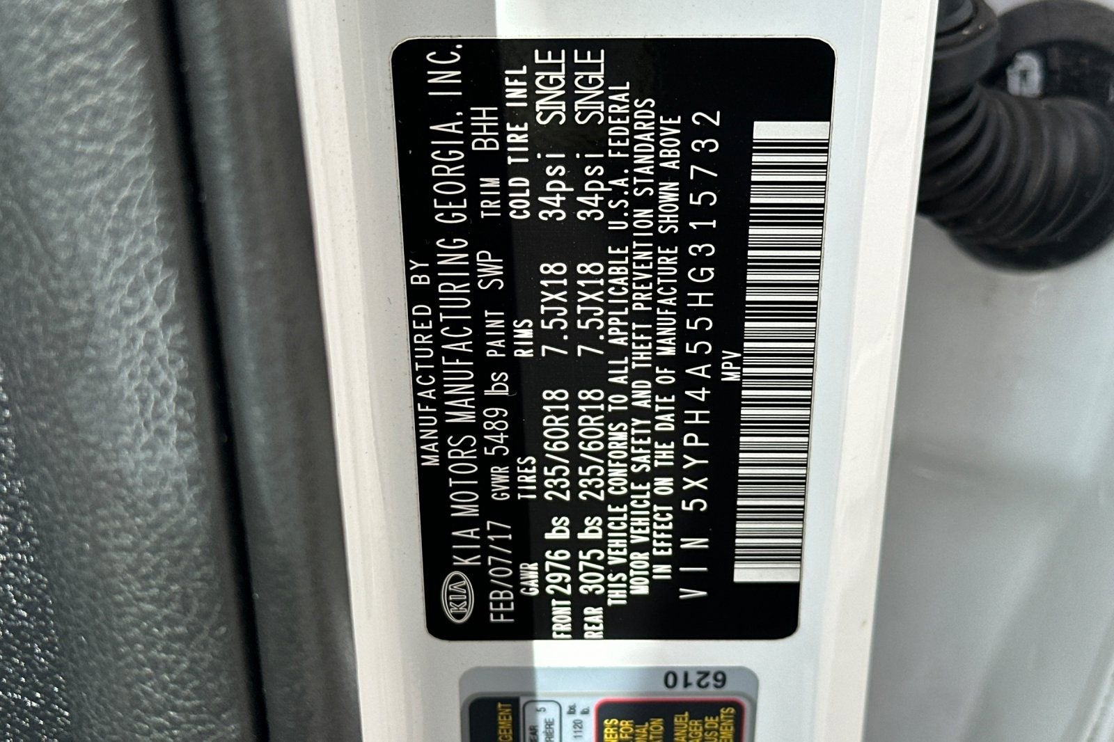 2017 Kia Sorento EX V6