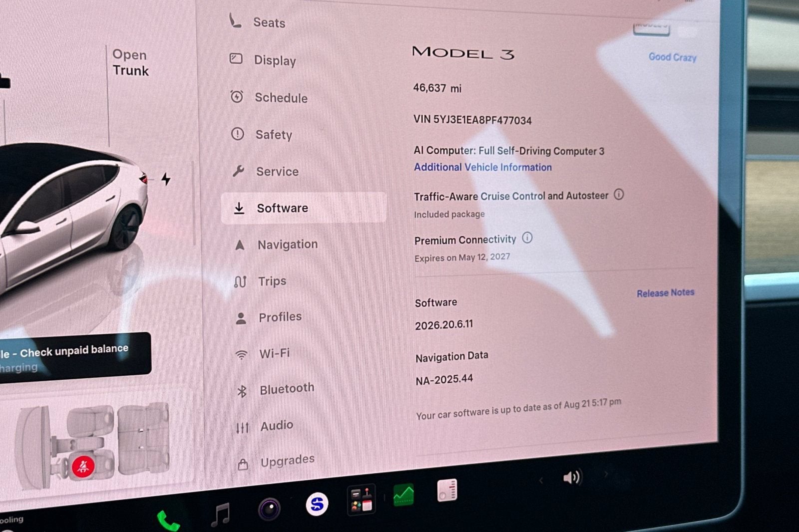 2023 Tesla Model 3 NA