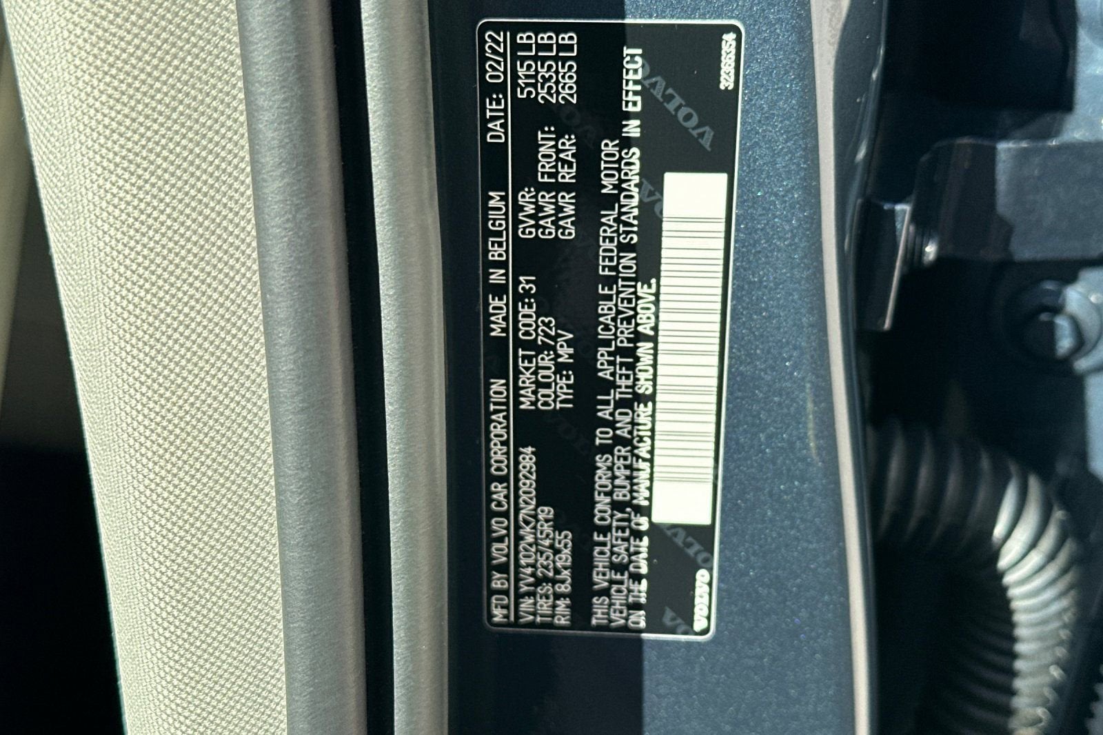 2022 Volvo V60 Cross Country T5