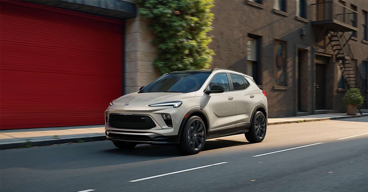 2026 Buick Encore GX - Driving along a city street