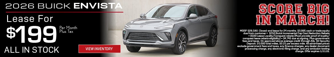 Buick Invista Lease For $199