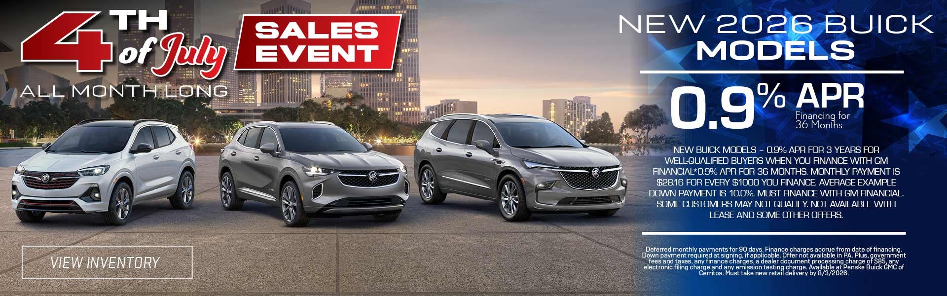 New 2026 Buick Models