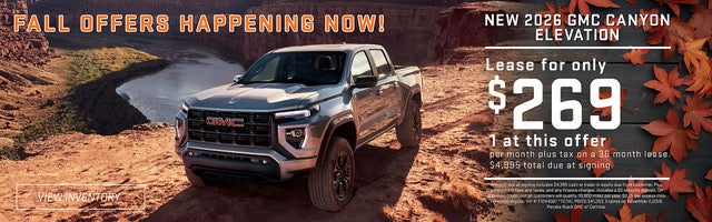 New 2026 GMC Canyon Elevation
