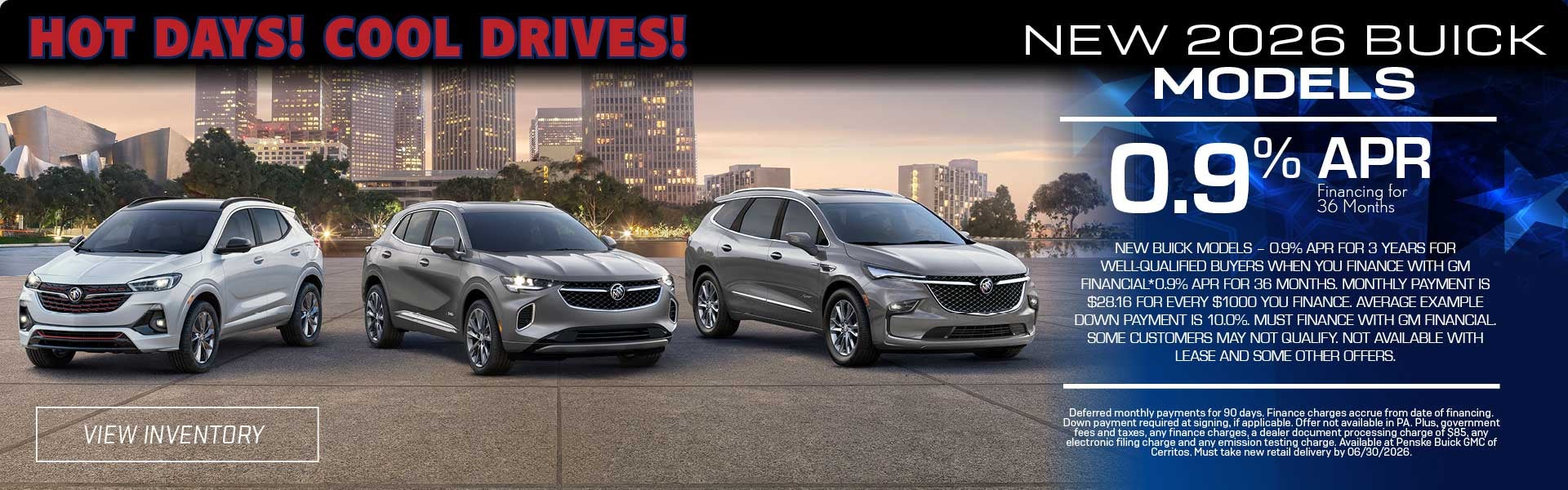 New 2026 Buick Models