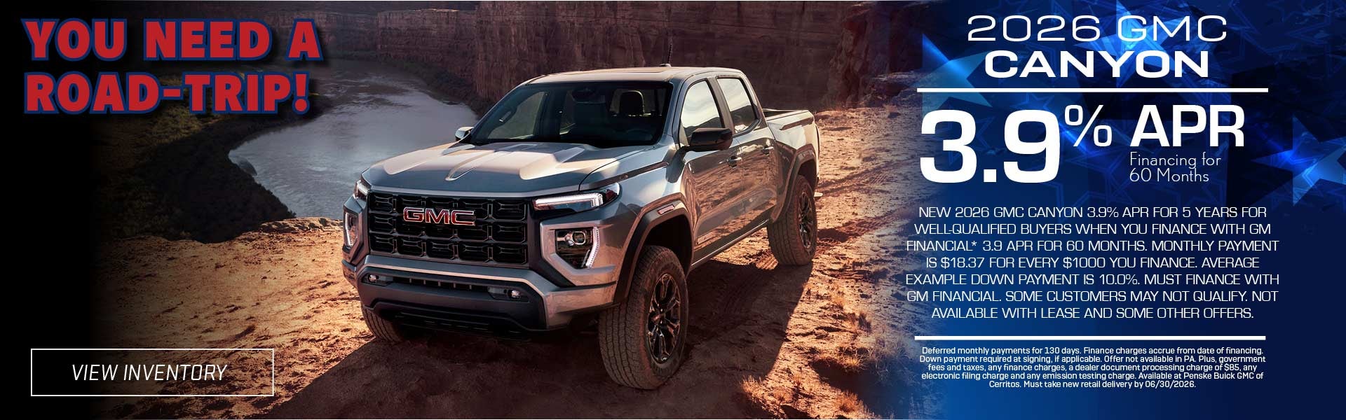 2026 GMC Canyon