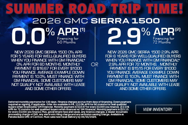 2026 GMC Sierra 1500