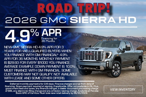 2026 GMC Sierra HD